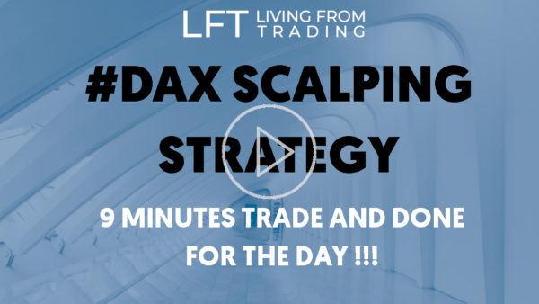 DAX scalping strategy - 9 minutes trade and done for the day!