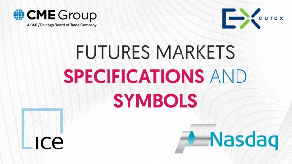 Futures markets specificantions and symbols